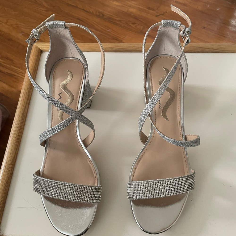 NINA rhinestone dressy sandals